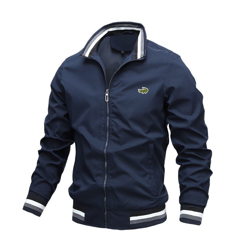 2022 Embroidery CARTELO Autumn and Winter Men&#39;s Stand Collar Casual Zipper Jacket Outdoor Sports Coat Windbreaker Jacket for Men