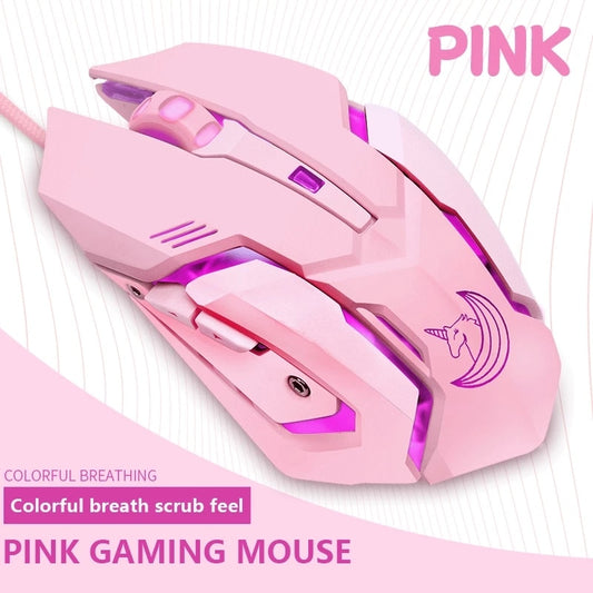 New 2022 Silent Wired Computer Mouse LED Backlight Ergonomic PC Notebook Computer Mouse Variety Optional Computer Accessories