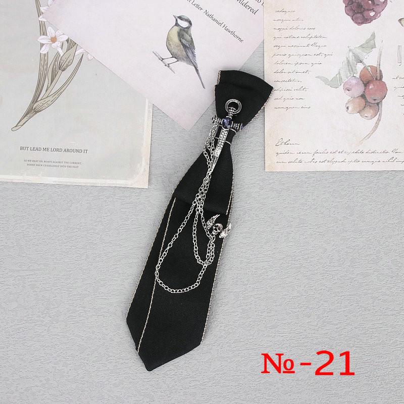 Hand Made Black Ribbon Tie Crystal Rhinestone Jewelry Men Shirts Hot New Girl Boys Collar Neck Ties School Uniform Women Necktie