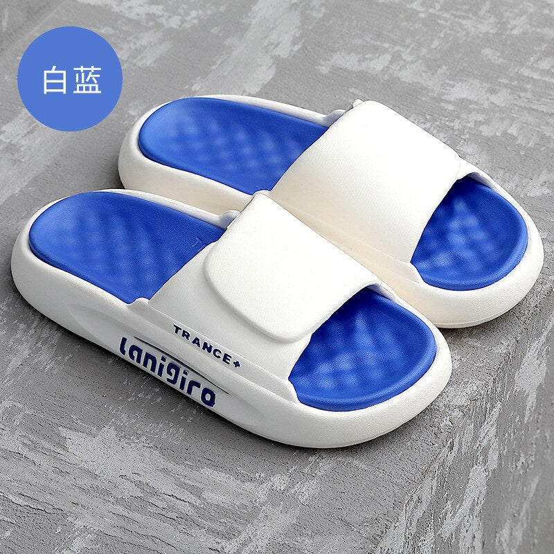 Slippers Men's Thick Soles Anti Slip Home Men's Slippers Women's Home Leisure Antiskid Mens Shoes Sleepers Men Slippers Men