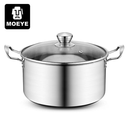 Kitchen Soup Pot Stainless Steel Cooking Pot kitchen Stock Pot Kitchen Stew Pot Electric Induction Soup Pot