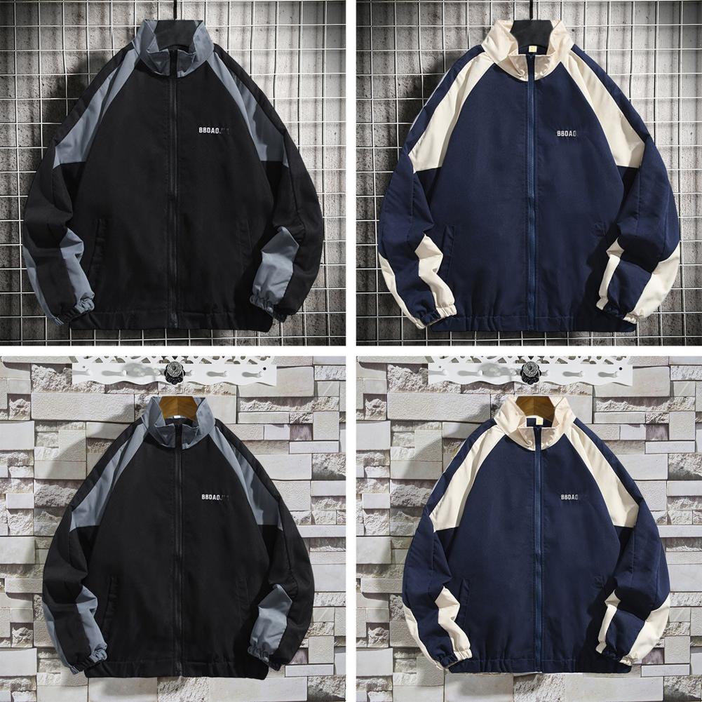 Popular Unisex Jacket Non-Fading Keep Warm Super Soft Unisex Baseball Bomber Jacket Autumn Female Clothing