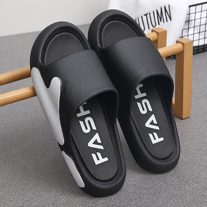 Slippers Men's Thick Soles Anti Slip Home Men's Slippers Women's Home Leisure Antiskid Mens Shoes Sleepers Men Slippers Men