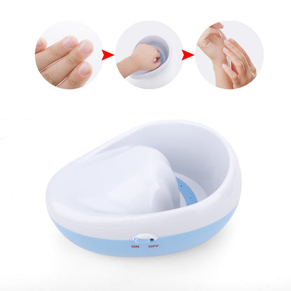 Nail Bubble Massage Jet Spa Hand Bowl Spa Nail Art Hand Wash Remover Soak Bowl DIY Salon Nail Spa Bath Treatment Manicure Tools