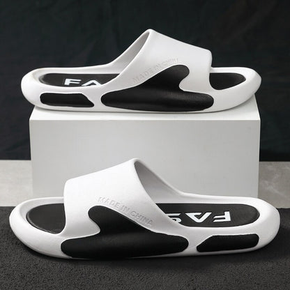 Slippers Men's Thick Soles Anti Slip Home Men's Slippers Women's Home Leisure Antiskid Mens Shoes Sleepers Men Slippers Men