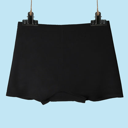 Ice Silk Seamless Underwear Women's Cotton Crotch Boxer Shorts Ladies Pants Four Corners Anti-empty Summer Thin Section