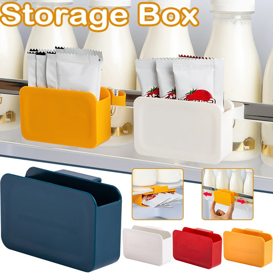 Storage Box for Refrigerator Side Door Removable Sauce Bags Holder Container Home Organizer Kitchen Storage & Organization