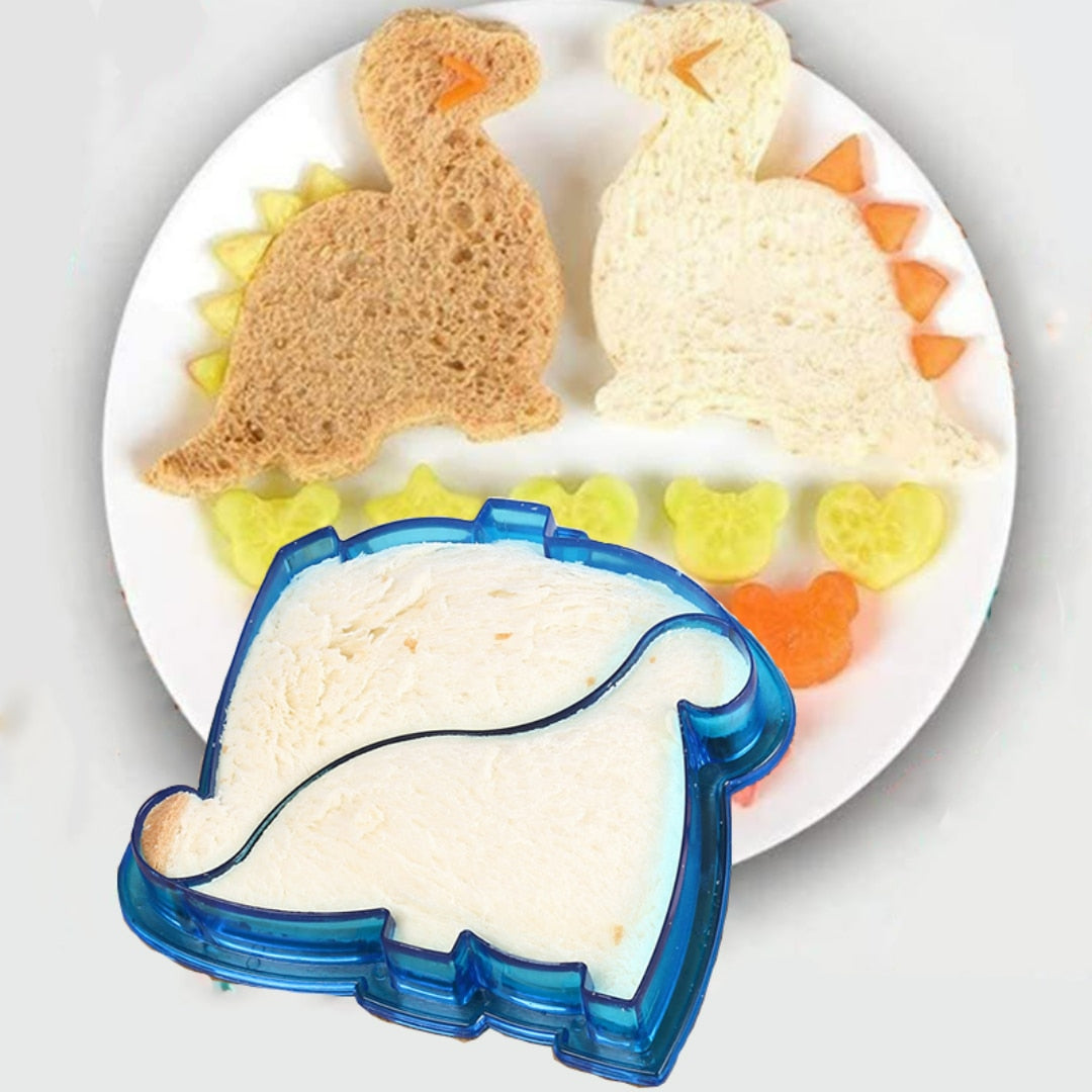 Home Kitchen Sandwich Bread Biscuit Cutting Dies Mold Cute Cartoon Animal DIY Jigsaw Puzzle Children Breakfast Bento Baking Tool