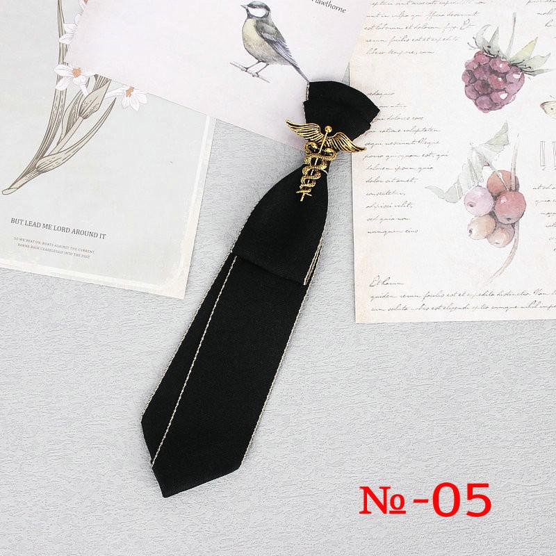 Hand Made Black Ribbon Tie Crystal Rhinestone Jewelry Men Shirts Hot New Girl Boys Collar Neck Ties School Uniform Women Necktie