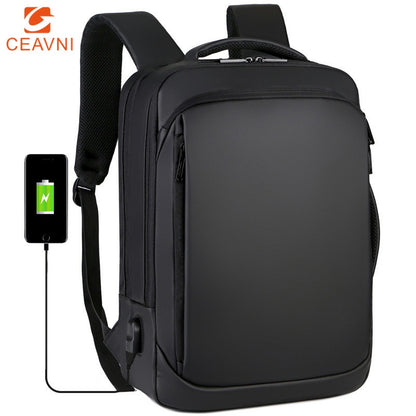 Men 15.6 Inch Laptop Backpack Waterproof USB Charging Male Business Computer Bagpacks Handbag Rucksack Travel Mochila Backpacks