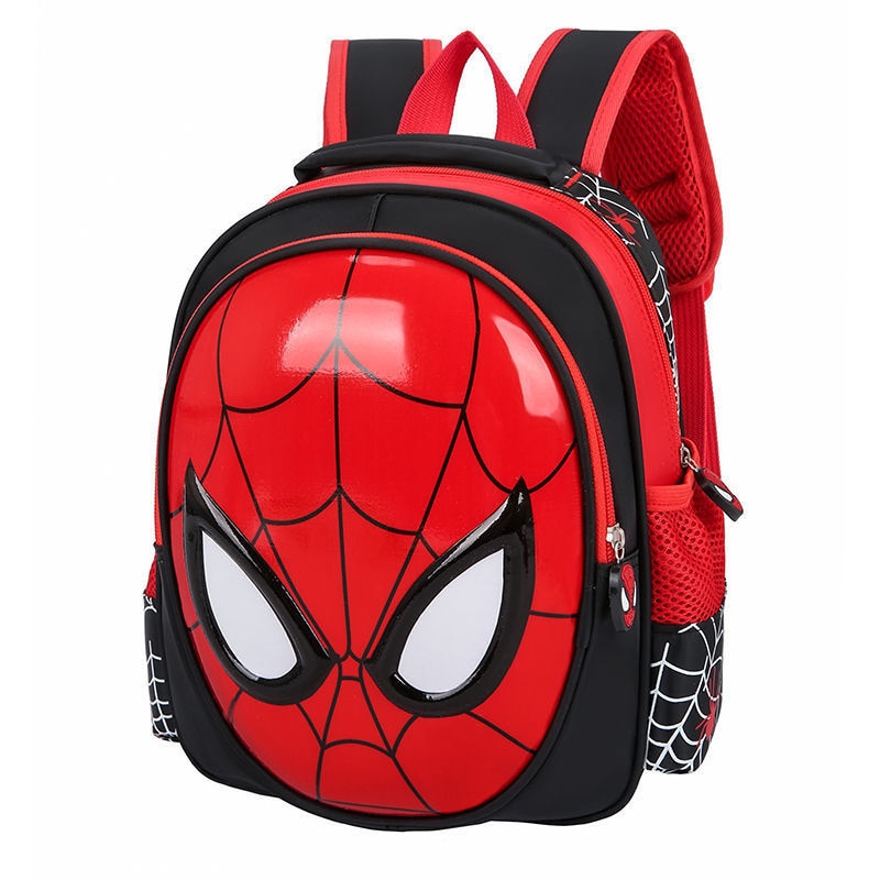 Anime MARVEL SPIDERMAN Backpacks Super heroes School Bag 3D stereo Children Boys Kindergarten Backpack Kids Cartoon Bags