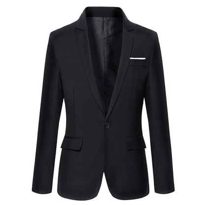 Blue Men Blazers Work Office 2022 Men Tuxedos For Formal Occasions Pockets Coat Blazers Male Custom Men&#39;s Business Slim Blazers