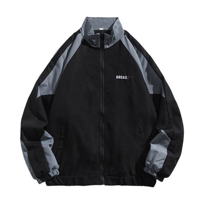 Popular Unisex Jacket Non-Fading Keep Warm Super Soft Unisex Baseball Bomber Jacket Autumn Female Clothing