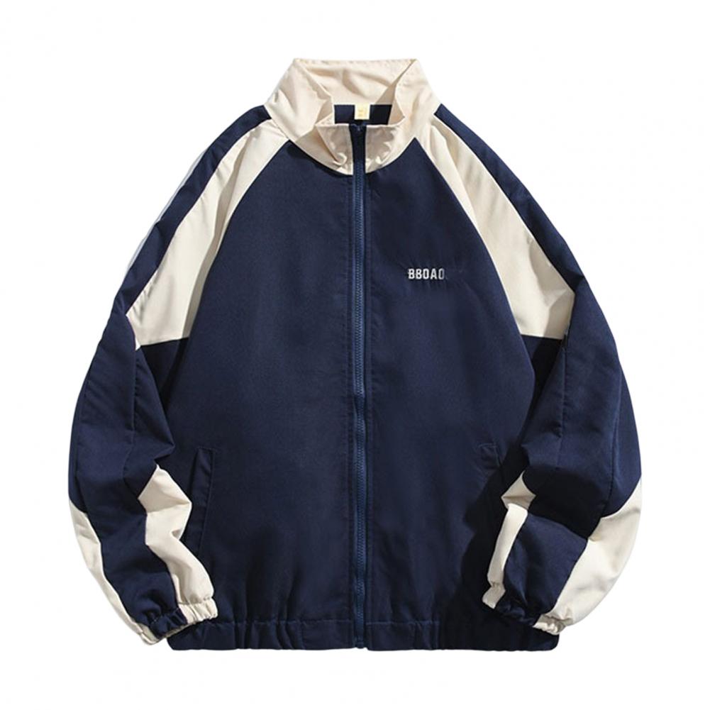 Popular Unisex Jacket Non-Fading Keep Warm Super Soft Unisex Baseball Bomber Jacket Autumn Female Clothing