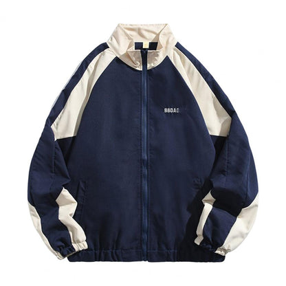Popular Unisex Jacket Non-Fading Keep Warm Super Soft Unisex Baseball Bomber Jacket Autumn Female Clothing