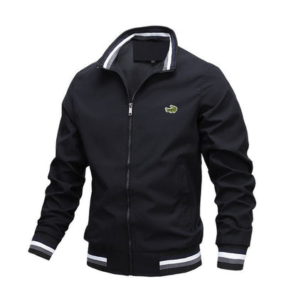 2022 Embroidery CARTELO Autumn and Winter Men&#39;s Stand Collar Casual Zipper Jacket Outdoor Sports Coat Windbreaker Jacket for Men