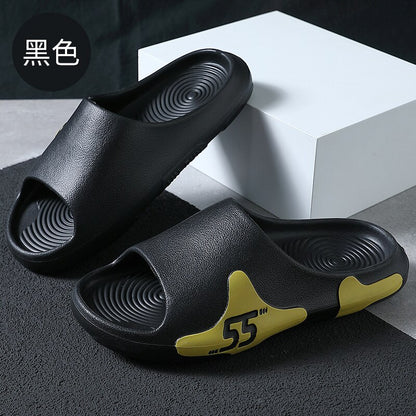 Slippers Men's Thick Soles Anti Slip Home Men's Slippers Women's Home Leisure Antiskid Mens Shoes Sleepers Men Slippers Men