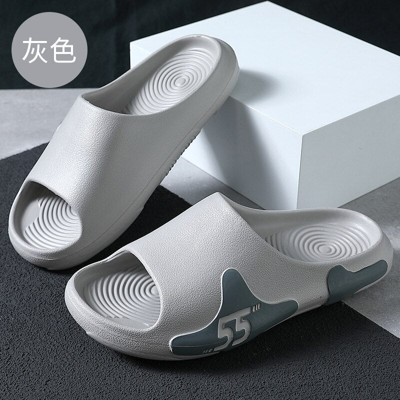 Slippers Men's Thick Soles Anti Slip Home Men's Slippers Women's Home Leisure Antiskid Mens Shoes Sleepers Men Slippers Men